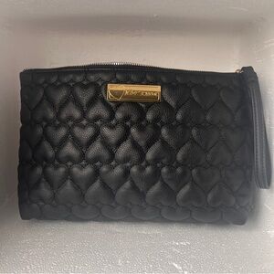 Black Quilted Betsey Johnson